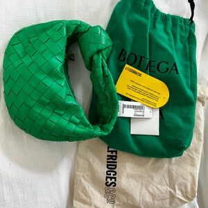Bottega Veneta Vibrant Green Leather Bag